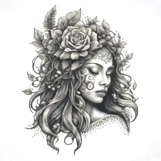 Mother Nature In God Form