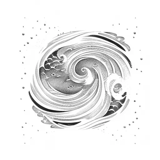 Ocean Wave With Names