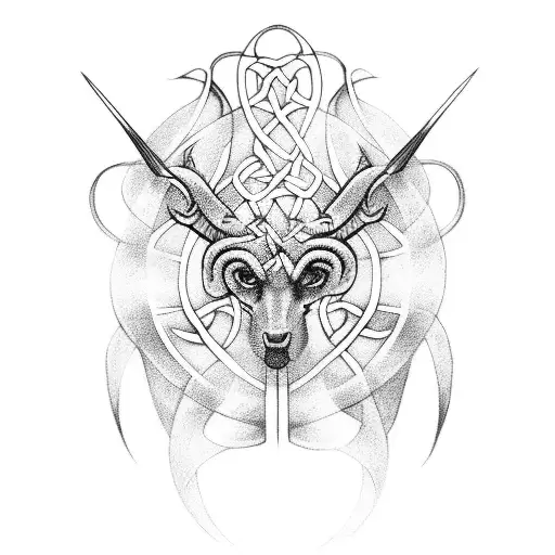 Celtic Know Mother With Two Daughters