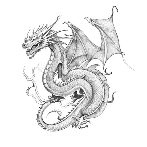 Dragon Eating Himself