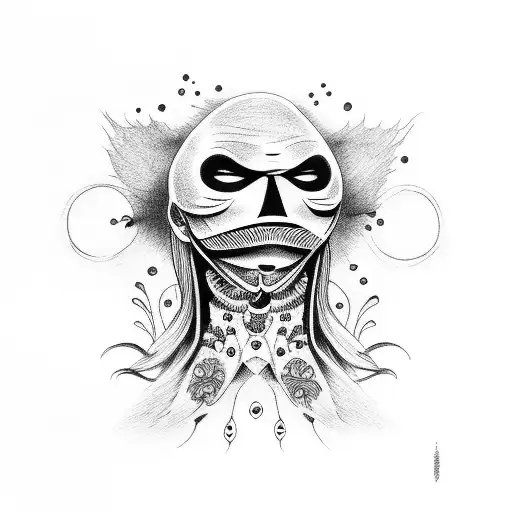 Crow With Junji Ito Drawing Style