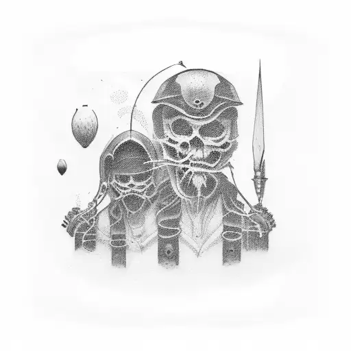 Father And His Two Sons