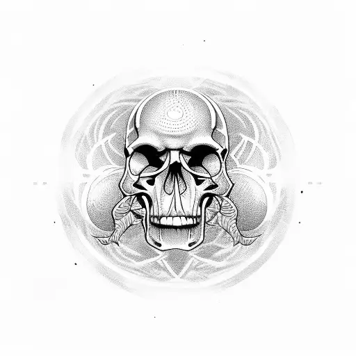 Tever Ball With Skull