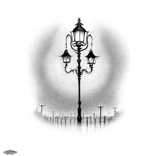 A Lamppost In The Dark