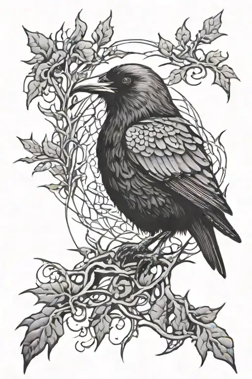 Raven Among Thorns
