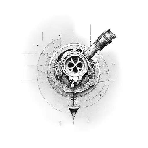 Word Of Mechanic In The Shape Of Human Heart