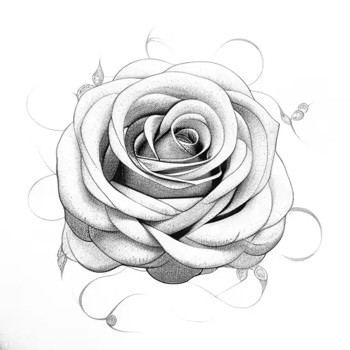 A Camera Lens Intertwined With Delicate Rose Vines