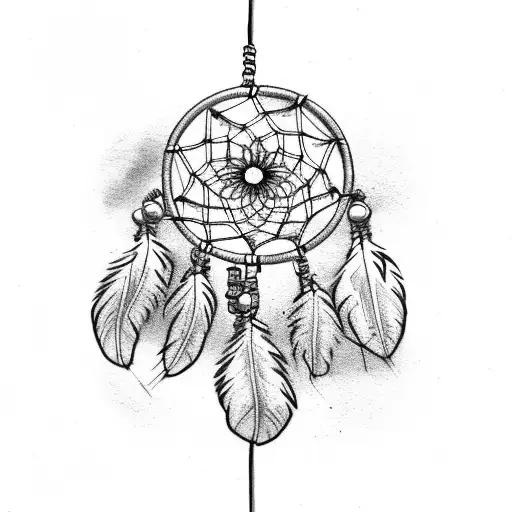Dream Catcher With Rose