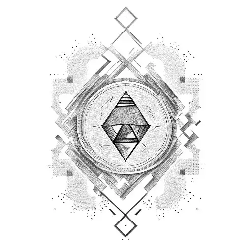 Abstract Representation Of Financial Growth Intertwined With Latin Calligraphy