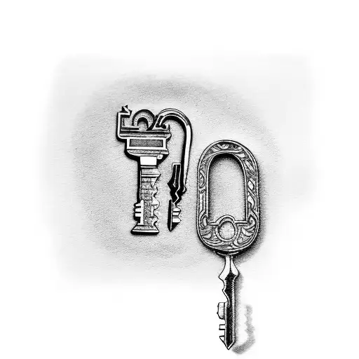 Artistic Depiction Of A Key Unlocking A New Chapter In Life