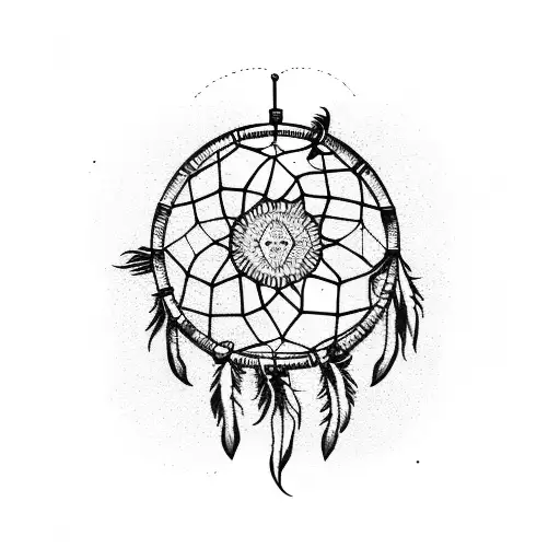 Crecent Moon Dreamcatcher