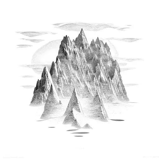 The Imperishable Mountain Scene