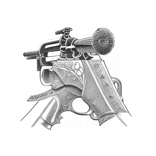 Cowboy Lever Action Gun