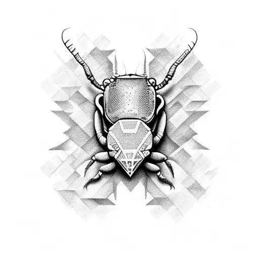 The Word Floyd Shaped Like A Scorpion