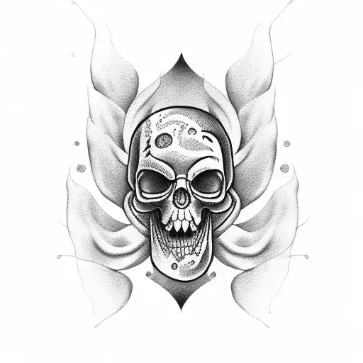 Grim Reaper Palm Leaf