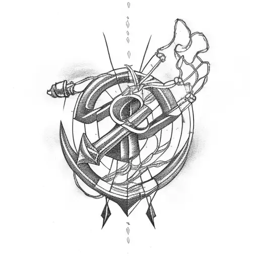 Electricity With Anchor