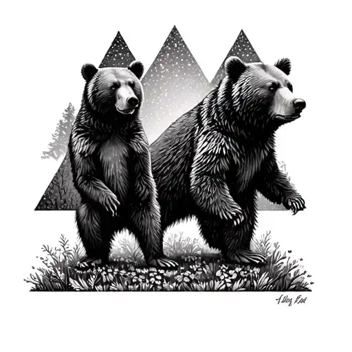Triangle Forest Bears