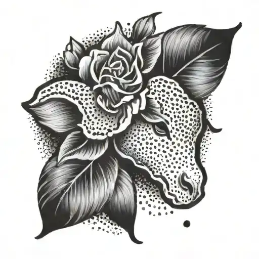 Memorial Tattoo For Calf Sister