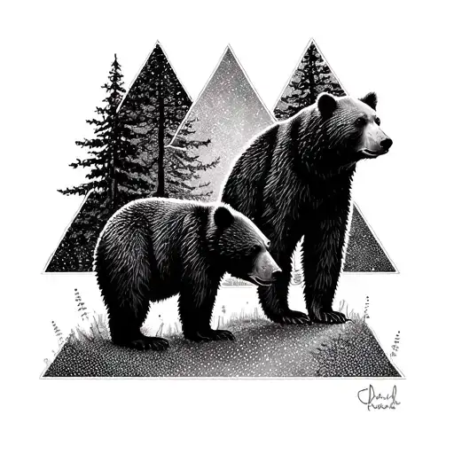Triangle Forest Bears