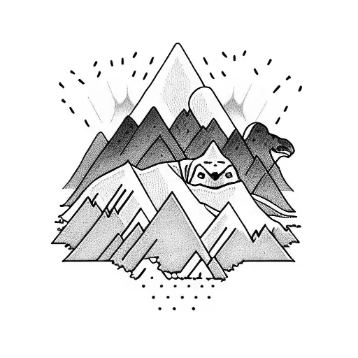 Mountains Dogs Sunset And Fishing