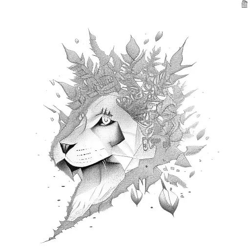 Rock With The Word Leader On It Surrounded By Plant