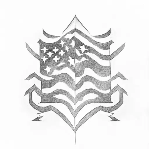 Christian Flag And Venezuela Flag