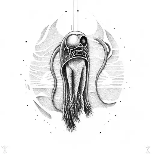 Big Foot And Alien Hanging Out As Friends