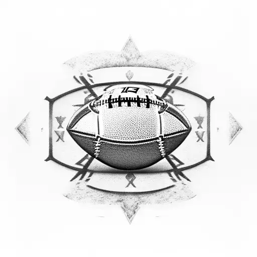 A Demonic Football Field With Eerie Shadows And The Philadelphia Eagles Logo