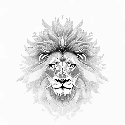 Matteo Name With Lion Head