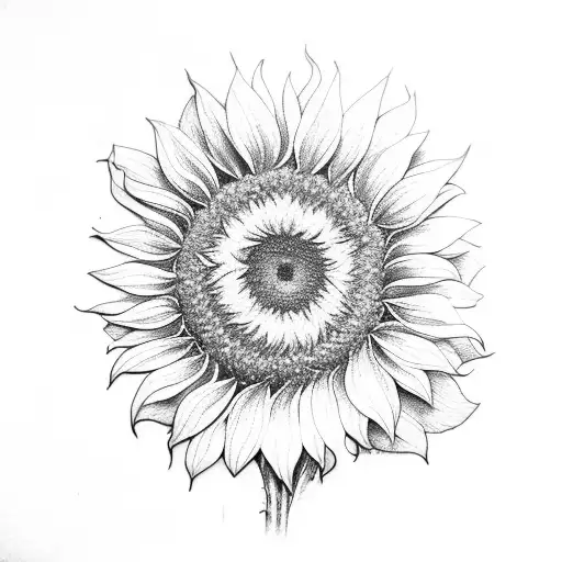 Sunflower And Wildflowers