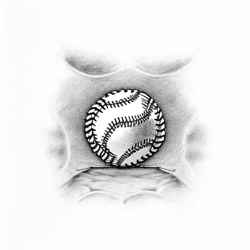 Baseball And Football With Michigan Logi