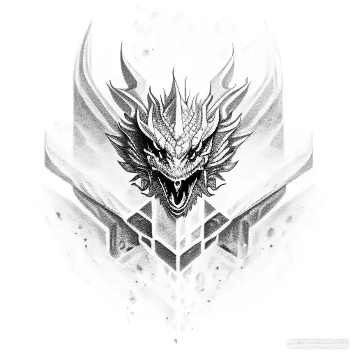 Dragon Face A Un Chevalier