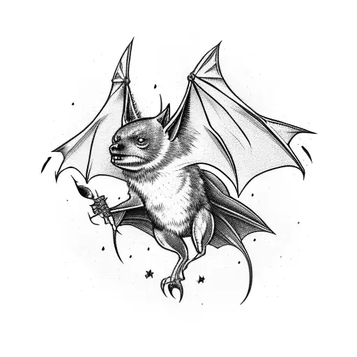 Full Body Bat With Liberty Spiked And Its Punk
