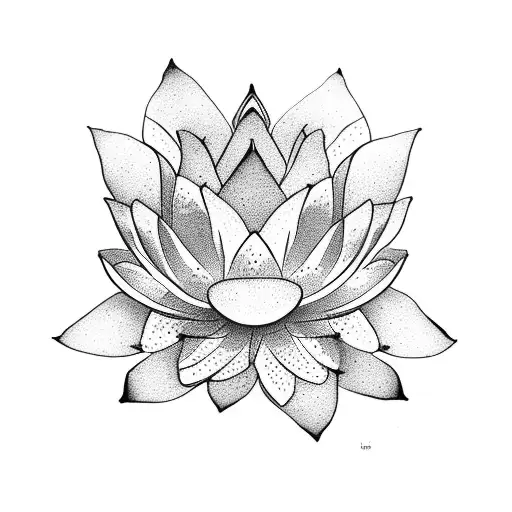 Lotus Flower With Shiva