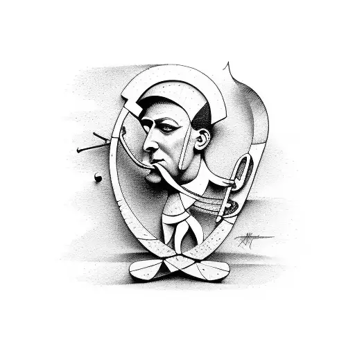 Picasso's The Acrobat Painting Plays Tom Morello's Guitar