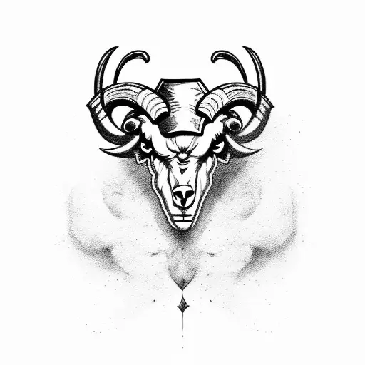 Evil Rams Hedf On Humn Body