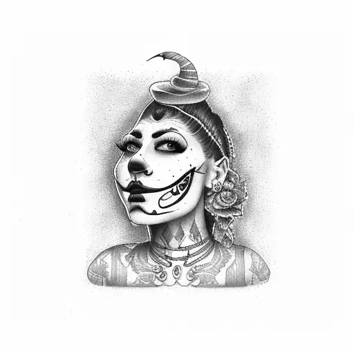 Cholo Female Clown