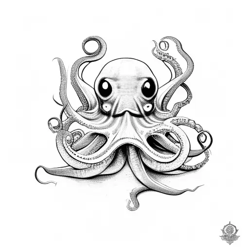 Octopus Whit Knife Old Cho