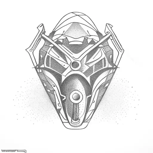 Motorbikeriding On A Trailbike Through A Forest