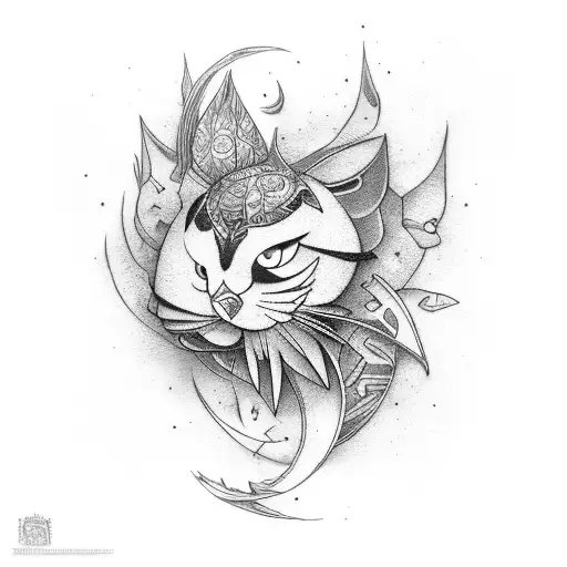 Flute With Peackok Feather