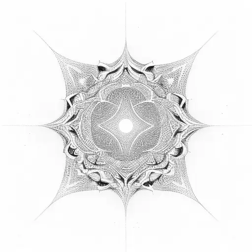 A Mesmerizing Geometric Pattern Inspired By The Patterns Found In Ocean Waves