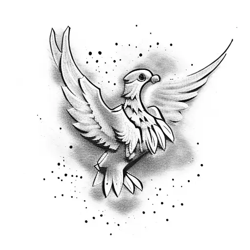 Dove And Grenade Hollywood Undead Logo