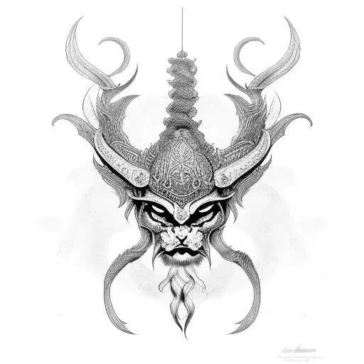 Persian Demon Ahraman
