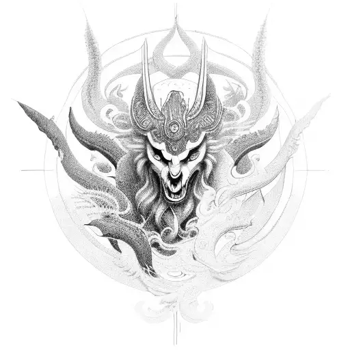 A Mythical Creature Inspired By Ancient Greek And Chinese Mythology