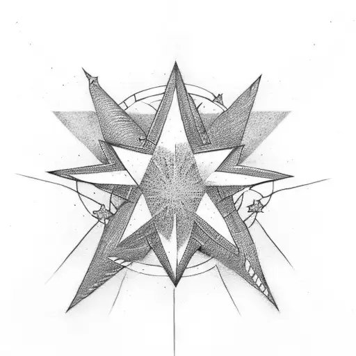 Star With The Words Lone Star Encircling The Top Half