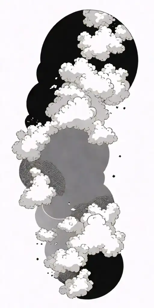 Cloud Surrounding Background