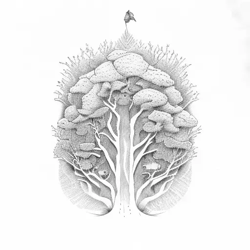 A Romantic Book With Pages Made Of Intricate Tree Roots