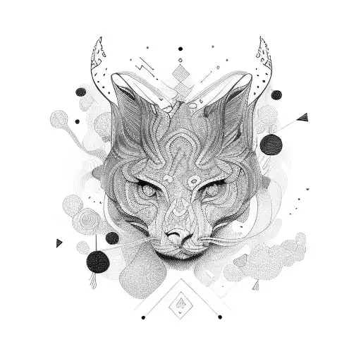 A Colorful Abstract Design Inspired By The Client's Favorite Song Lyrics