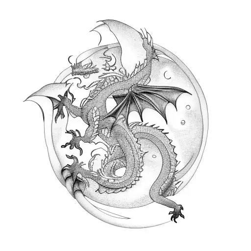 Dragon And Moono