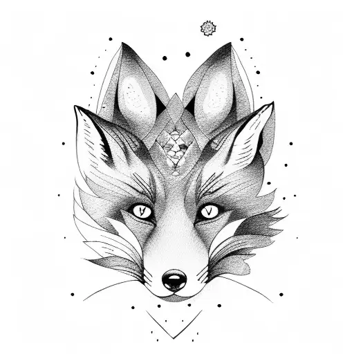 Cartoon Fox Aquarius